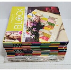 MISSOURI STAR QUILT CO BLOCK QUILTING 15CT IDEA BOOK LOT 2014-2023